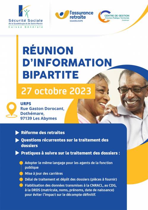 RETRAITE REUNION D'INFORMATION