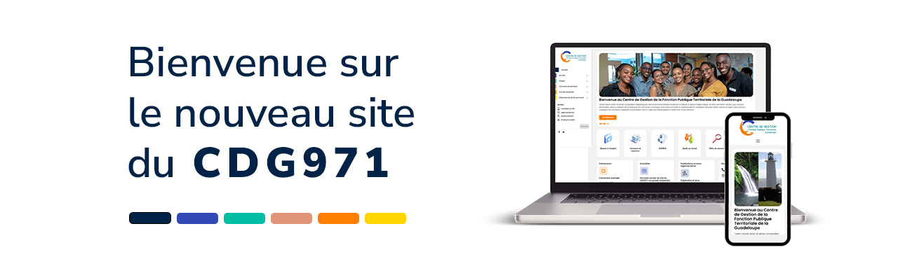Nouvelle version du site du CDG971
